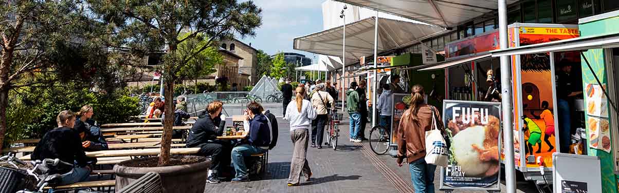 Foodtrucks ved Frederiksberg Centret